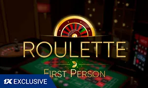 First Person Roulette table game