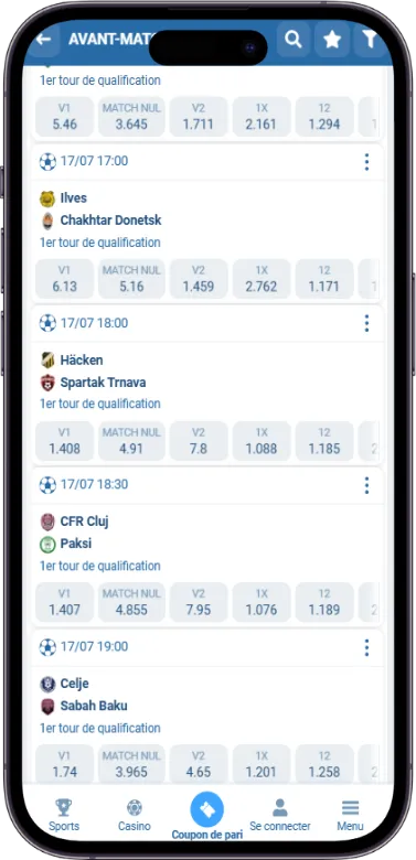 1xbet paris sportifs