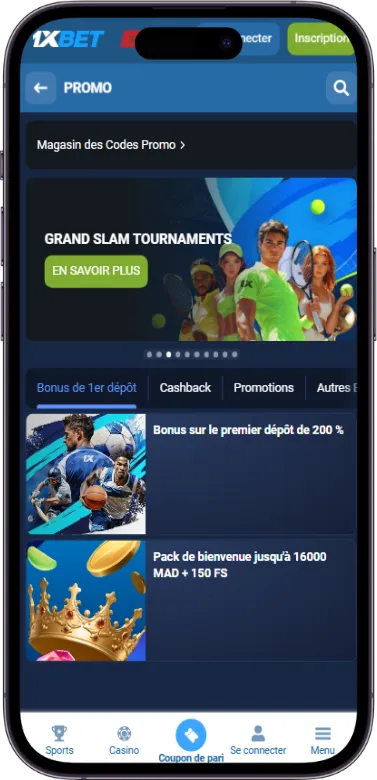 promo sur 1xbet